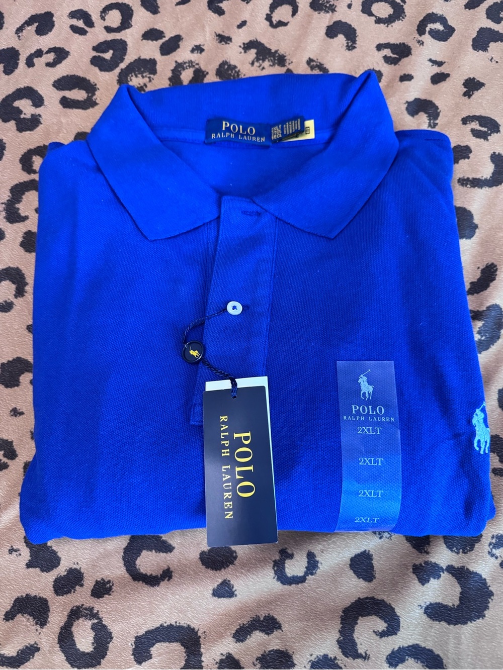 Polo by Ralph Lauren Men’s Royal Blue Classic Polo Shirt